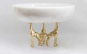 Table à manger centre de table bol à fruits décoratif en gros petit créatif noir luxe espace quantité minimaliste fête d'affaires - Product Image 3