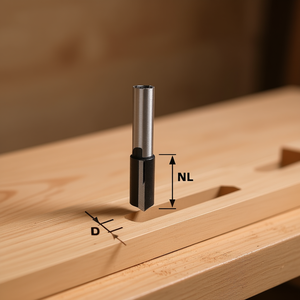 Fraise à rainurer Festool HW S8 à pointe en carbure - Product Image 3