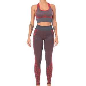 ชุดออกกำลังกายสำหรับผู้หญิงชุดโยคะออกกำลังกายออนไลน์ - Product Image 1