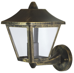 Lámpara de pared para exteriores de aluminio Tradition Up E27 IP44, color oro antiguo (Ledvance 4058075206229) - Product Image 1
