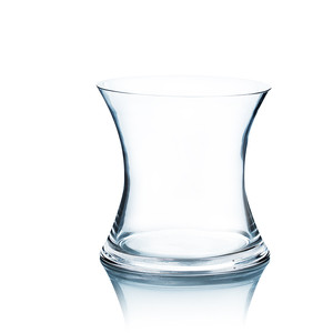 VHV0707 - Large Hurricane Concaved Gathering <b>Vase</b> - 7 - Product Image 1