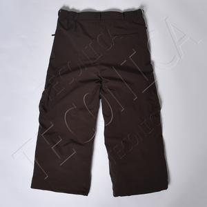 Pantalon de ski d'hiver imperméable baggy à 3 couches pour hommes salopette de motoneige à fermeture éclair et coupe-vent pantalon cargo ample - Product Image 4