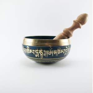 Bol musical en laiton de créateur au look antique, parfait pour la décoration intérieure, les cadeaux et les pratiques de guérison spirituelle - Product Image 3