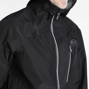 Veste de pluie pour homme de haute qualité, imperméable, d'hiver, à motif de lettres, légère, longue, à capuche, pour l'extérieur - Product Image 5