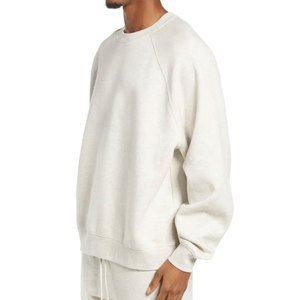 Ropa de fábrica para hombre, sudadera Popular personalizada de 100% algodón, jersey de lana en blanco, sudadera de gran tamaño - Product Image 3