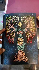 ที่กำหนดเองทำเลดี้แห่งต้นไม้แห่งชีวิตวารสารหนังที่มีรูปลักษณ์โบราณเก่า Deckle ขอบเอกสารที่ทำด้วยมือ - Product Image 2