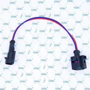 बोश सीमेंस स्प्रेयर नोजल के लिए ERIKC पीजो इंजेक्टर ड्राइव प्लग कनेक्टेड इंजेक्शन E1024038 टेस्ट बेंच इंजेक्टर केबल कनेक्टर