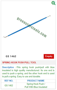 ชุดเครื่องมือถอดซีลสปริงฮุค GS 1462 สำหรับเครื่องมือทำเครื่องประดับ - Product Image 2