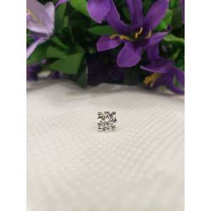 ต่างหูเพชรทรงบริลเลียนต์ 2 กะรัต เพาะเลี้ยงในห้องปฏิบัติการ ทองคำขาว 14k ความใส VVS2 รับรองโดย IGI ต่างหูแต่งงานแบบคลาสสิก - Product Image 3