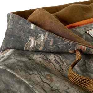 Sudadera informal de manga larga para hombre, sudadera personalizable XS Fleece Camo Outfitter con bolsillo con cordón para invierno - Product Image 4