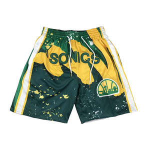 กางเกงขาสั้นเล่นบาสเก็ตบอลทรงหลวมระบายอากาศได้ดีกางเกงขาสั้นทรงหลวมสไตล์ลำลองระบายอากาศได้ดีปรับแต่งโลโก้ได้ตามต้องการ - Product Image 4