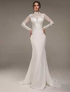 Robe de soirée élégante à paillettes blanches et perlées pour femmes Dîner en satin Robe de soirée de luxe Robe de soirée pour femmes pour la fête - Product Image 4