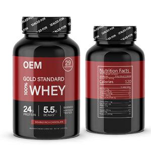 ผง100% เวย์โปรตีนสำหรับผู้ใหญ่อาหารเสริมโภชนาการสำหรับเล่นกีฬามาตรฐานทองคำ - Product Image 4