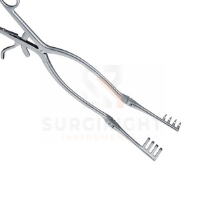 Rétracteur manuel en acier BECKMAN-ADSON pour laminoctomie, certifié CE par Surgiright Instruments - Product Image 2