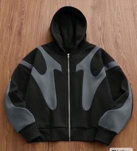 Sudadera con Capucha de Verano de Alta Calidad, Tejido de Poliéster/Algodón, Impresión Digital, 360 g/m², Logotipo de Spider-Ring, Estilo Y2K, Informal, para Hombre - Product Image 5