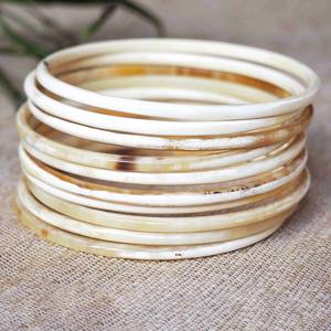 Tamaños personalizados diseños cuerno pulsera más bajo costo al por mayor joyería natural pulseras brazaletes - Product Image 5