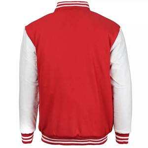 Logotipo personalizado invierno al aire libre deportes universitarios béisbol hombres chaquetas y abrigo chaqueta de lana Varsity Letterman chaqueta de bombardero hombre - Product Image 4