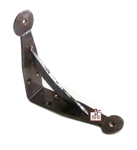 Cast Iron Shelf <b>Corner</b> <b>Brackets</b> Wall Mounted Support Rack Display Organizer Antique Cast Iron Shelf Supports <b>Bracket</b> - Product Image 1