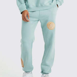 Top vente en gros conception personnalisée hommes survêtement OEM entraînement sportif 100% coton jogging survêtement pour hommes survêtement hommes imprimé - Product Image 6