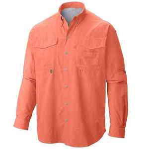 Camisa de Pesca para Hombre, Personalizada, Impermeable, con Protección Solar UPF 50, Transpirable, de Secado Rápido, Antibacteriana, con Botones, Spandex/Algodón - Product Image 4