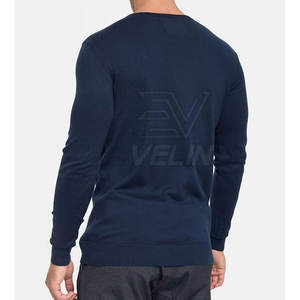 Sudadera de Manga Larga para Hombre, Corte Holgado, Cuello en V, Informal, Cálida, Ligera, para Invierno - Product Image 5