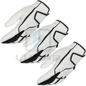 Gants de golf en cuir Cabretta de haute qualité adultes nouveau Style main gauche 3D Logo dragonne sans pression paume en cuir personnalisable - Product Image 5