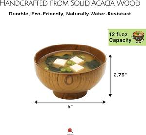 Cuenco de madera hecho a mano de alta calidad con cuenco de madera impreso esmaltado nuevo exportador directo del fabricante - Product Image 2