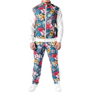 ชุดวอร์มชุดกีฬาแบบลำลองสำหรับผู้ชาย,ชุดวอร์มผ้าระบายเหงื่อแบบมีซิปเต็มตัวขายส่ง - Product Image 3