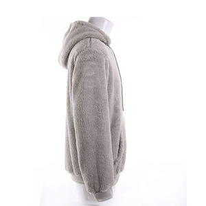 Sweat à capuche en laine pour la saison hivernale Pull pour homme Motif uni Écologique Respirant Haute qualité Vente en gros - Product Image 4