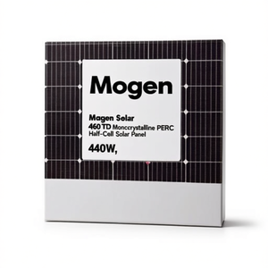 Panneau solaire monocristallin PERC demi-cellule Mogen Solar 460TD 440W - Product Image 2