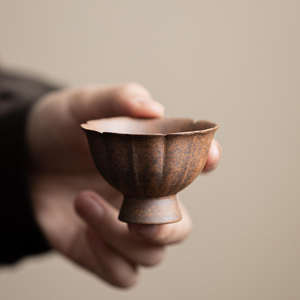 Tazas de té rústicas de cerámica - Product Image 5