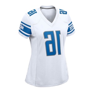 Jersey de fútbol americano para hombre, nuevo, elegante y de alta calidad, poliéster transpirable, personaliza el logo y el nombre, diseño de sublimación completa. - Product Image 4