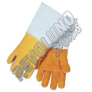 Guantes de soldadura de protección de manos Guantes de trabajo industrial de seguridad personalizados Guantes de construcción de alta calidad Proveedor Fabricante - Product Image 3
