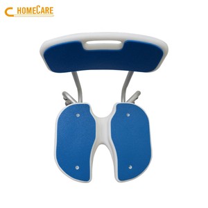 Siège de douche robuste à fente en U, facile à nettoyer, pour personnes handicapées, OEM accepté - Product Image 3