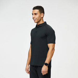 Nuevo Jersey Deportivo de Golf para Hombre 2024, Tejido Sólido, 90% Poliéster, 10% Elastano, Alta Calidad, Logotipo Personalizado por Sublimación, Unisex, Suave y Transpirable - Product Image 2