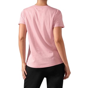 Gimnasio Fitness Workout Activewear Mujeres Camisetas Cuello redondo Super Elástico Deportes Camiseta Loose Fit Quick Dry Yoga Tops - Product Image 6