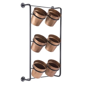 Maceta de Metal decorativa hecha a mano con soporte para plantas de interior y exterior, maceta estética Vintage para el hogar, balcón, maceta de jardín - Product Image 5