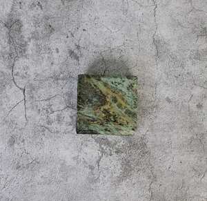 Juego de 4 Posavasos de Mármol Verde Indio Madeji, Posavasos Cuadrados de Piedra Natural para Decoración de Mesa - Product Image 4