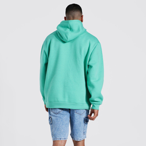 100% coton surdimensionné pull à capuche haute qualité sérigraphie brodé unisexe hiver thermique solide mode Hip Hop Style - Product Image 5