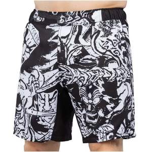 Shorts de boxe en soie personnalisables OEM Mma Shorts Taille personnalisée et couleur du logo - Product Image 1