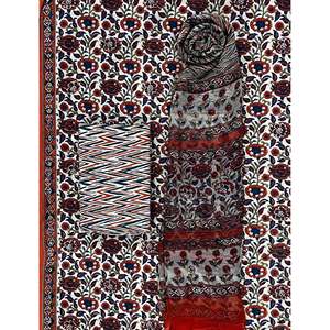 Conjunto de Salwar Kameez de Algodón sin Coser con Estampado Khadi, Dupatta de Chifón, Ropa Étnica India Moderna para Fiestas, Última Moda - Product Image 1