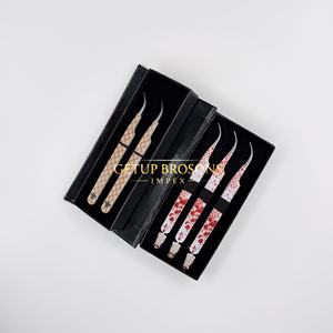 Las Mejores Pestañas de Precisión GETUP BROSONS IMPEX Curve Halloween Dolls/ Spider Design, Recubiertas de Papel, de Acero Inoxidable con Punta de Fibra Suave - Product Image 1