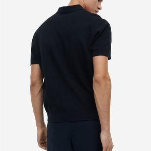 Verano 200g algodón fácilmente lavado hombres Polo Camisetas cuello redondo manga larga Camiseta de hombre - Product Image 6