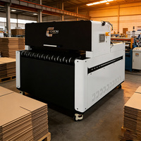 Imprimante jet d'encre numérique industrielle haute vitesse couleur pleine, à passage unique, de qualité supérieure, pour grands cartons d'expédition ondulés
