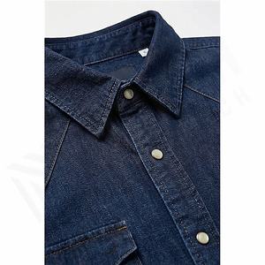 Camisas Vaqueras Largas, Camisa Casual Transpirable para Hombre, Productos Más Vendidos, Logotipo Personalizado, Pantalones de Alta Calidad al por Mayor - Product Image 4