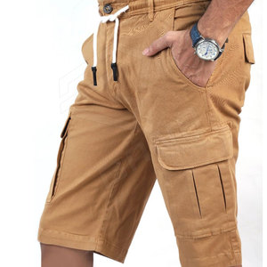 กางเกงขาสั้นคาร์โก้สำหรับผู้ชาย XS ไซส์100% ผ้าฝ้ายทอแบบนอนวูฟเวนผ้าระบายอากาศได้ดีดีไซน์กวีแพทเทิร์นสไตล์ฟิตเนสล่าสุด - Product Image 2