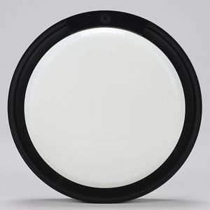 Vitson 20W LED Sensor Applique MEGA Circulaire Noir Design avec 290mm IP65 KS 20W Blanc Froid pour Bureau à Domicile-Modèle 438647 - Product Image 1