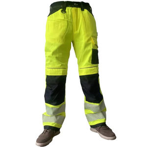 Hi Vis Padded Multi-Pockets Safety Work Wear <b>Pants</b> for <b>Painters</b> Miners High Visibility <b>Pants</b> without Logo - Product Image 5