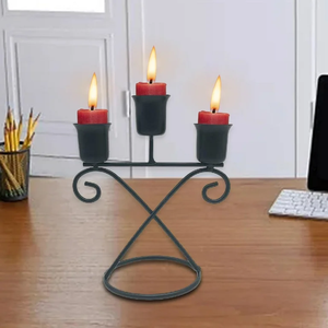 Customizable Metal Candlesticks Holder <b>Dinner</b> Table Decorative item Best Designer Handicrafts <b>Candle</b> Holder - Product Image 2