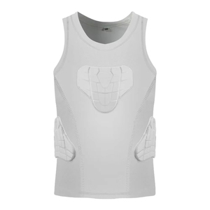 Premium Quality Breathable Lightweight <b>Padded</b> Compression Tops Custom Design and Color Summer <b>Padded</b> Compression Tops - Product Image 1